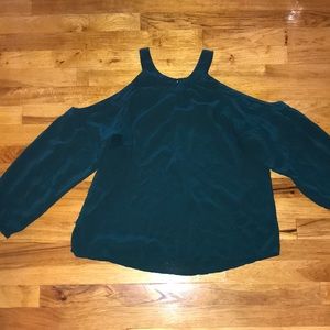 Express cold shoulder blouse